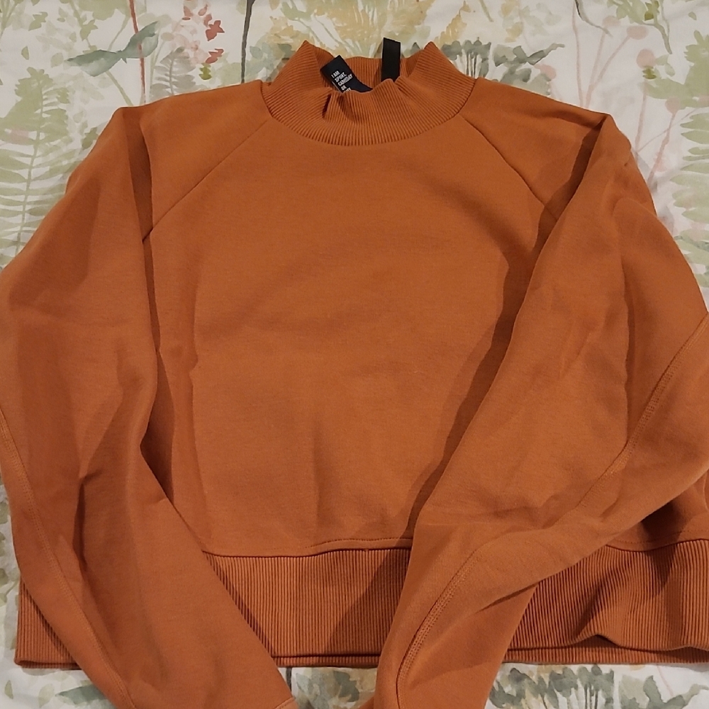 Adidas Ladies Rust Sweatshirt, Sz L